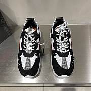 Versace Chain Reaction Trainers Black Red  - 3