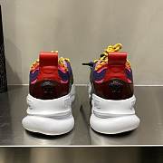 Versace Chain Reaction Trainers Pink Leopard Pattern - 2