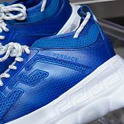 Versace Chain Reaction Trainers Blue - 5