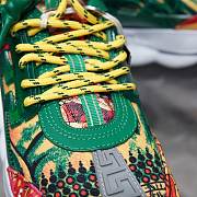 Versace Chain Reaction Trainers Green China Pattern - 5