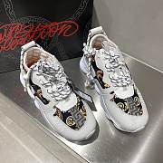 Versace Chain Reaction Trainers White Pattern - 5