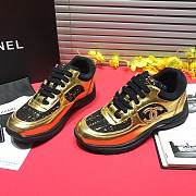 Chanel gold shoes  - 2