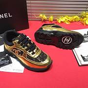 Chanel gold shoes  - 5