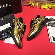 Chanel gold shoes  - 6