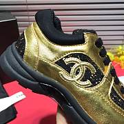 Chanel gold shoes  - 3