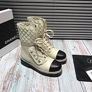 Chanel Pearl Martin Boots - 3