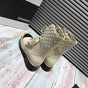 Chanel Pearl Martin Boots - 5
