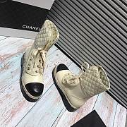 Chanel Pearl Martin Boots - 6
