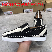 Christian Louboutin Pik Boat Mens Flat Dairy Cows - 2