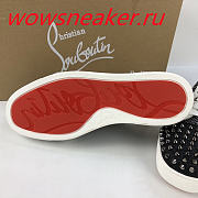 Christian Louboutin Louis Junior Spikes Orlato Flat Jean - 5