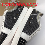 Christian Louboutin Louis Junior Spikes Orlato Flat Jean - 3