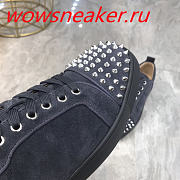 Christian Louboutin Zapatillas Louis Junior Spikes Navy - 2