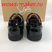 Christian Louboutin Louis Junior Strass Flat All Black - 6