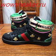 Gucci High Black Sneakers - 5