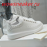 Alexander McQueen Oversized Attach Silver Nails - 3