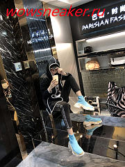 Balenciaga Speed Blue Mix Triple S White  - 5