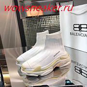 Balenciaga Speed Mix Triple S White - 6