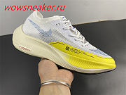 Nike ZoomX Vaporfly Next% 2 White Yellow Strike DM9056-100 - 3