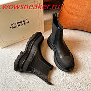 Alexander McQueen Tread Slick Boot Black - 5