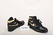 Air Jordan 1 Retro High Black Metallic Gold 555088-032 - 6