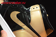 Air Jordan 1 Retro High NRG Patent Gold Toe 861428-007 - 5