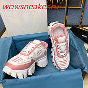Prada Cloudbust Thunder White Pink Sneakers - 5