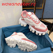 Prada Cloudbust Thunder White Pink Sneakers - 2
