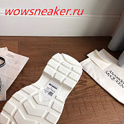 Alexander McQueen Low Tread Slick Boot Silver - 2