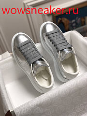 Alexander McQueen Oversized White Silver - 6