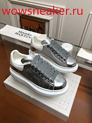 Alexander McQueen Oversized White Silver - 2