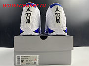 Air Jordan 14 Retro White Hyper Royal 487471-104 - 5