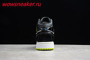 Air Jordan 1 Mid Black Cyber Mystic Green BQ6931-003 - 2