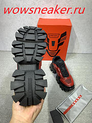 Prada Cloudbust Thunder Wine Red Sneakers - 2