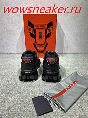 Prada Cloudbust Thunder Wine Red Sneakers - 3