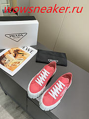 Prada Nylon Gabardine Sneakers Pink - 2