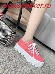Prada Nylon Gabardine Sneakers Pink - 5