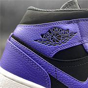 Air Jordan 1 Mid Black Dark Concord 554724-051 - 2