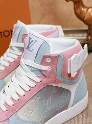 Louis Vuitton Boombox  Sneaker Boot Pink - 3