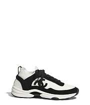 Chanel Black and White Fabric & Suede Calfskin G38033 Y55300 K2958 - 6