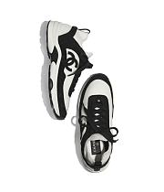 Chanel Black and White Fabric & Suede Calfskin G38033 Y55300 K2958 - 5