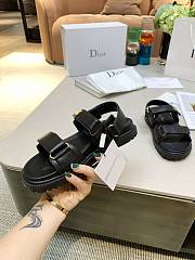 Dioract Sandal Deep Blue Lambskin KCQ547LAB_S68B - 6