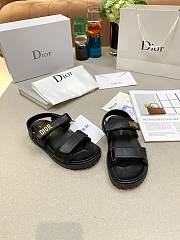 Dioract Sandal Deep Blue Lambskin KCQ547LAB_S68B - 5