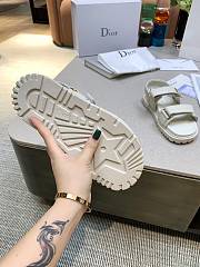 Dioract Sandal Deep White Lambskin KCQ547LAB_S03W - 6