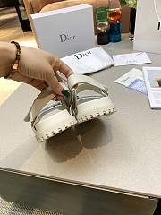 Dioract Sandal Deep White Lambskin KCQ547LAB_S03W - 5