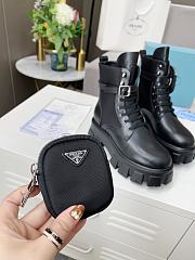 Prada Strapped Pouch Combat Boots 1T255M3LFRF0002FB055 - 6