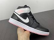 Air Jordan 1 Mid Arctic Pink Black 555112-061 - 2
