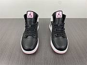 Air Jordan 1 Mid Arctic Pink Black 555112-061 - 5
