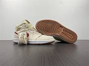 Air Jordan 1 Mid Fleece Pearl White DO2207-264 - 4