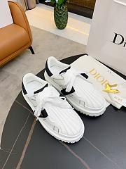Dior-ID Sneaker White and Deep Blue Calfskin and Rubber KCK278BCR_S29W - 5