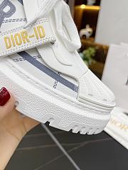 Dior-ID Sneaker White and French Blue Technical Fabric KCK309TNT_S93B - 6